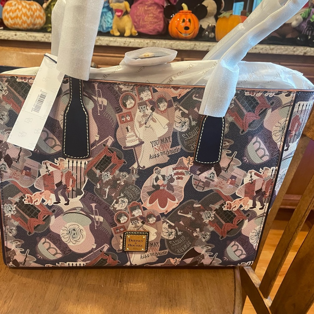 Dooney and Bourke NWT Haunted Mansion Tote